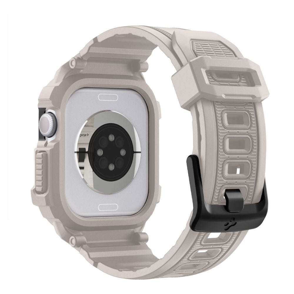 Étui Spigen Rugged Armor Pro V2 pour Apple Watch Series 10 / 11 42mm, Beige