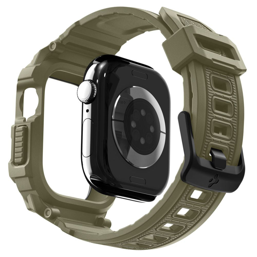 Coque Spigen Rugged Armor Pro V2 pour Apple Watch Series 10 / 11 46mm, Kaki ACS10507