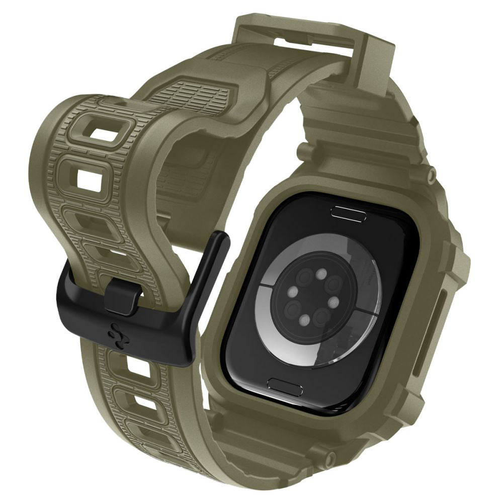 Coque Spigen Rugged Armor Pro V2 pour Apple Watch Series 10 / 11 46mm, Kaki ACS10507