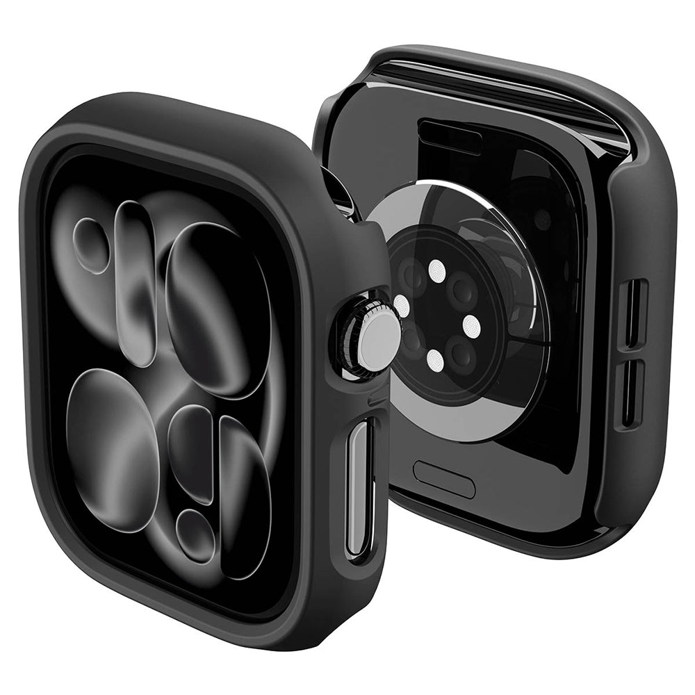 Coque Spigen Thin Fit pour Apple Watch 12 46mm, Noire ACS11890