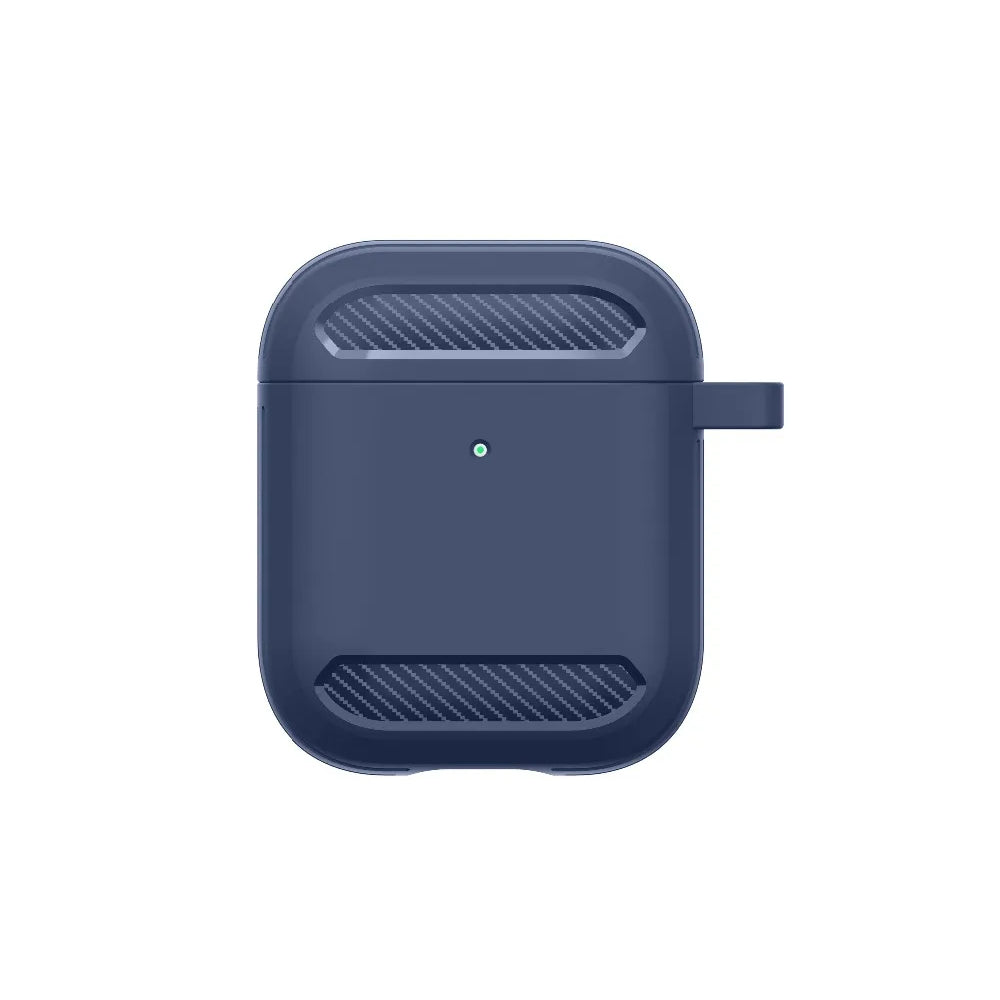 Coque Techsuit Carbon pour Apple AirPods Gen 2 / Gen 1, Rose
