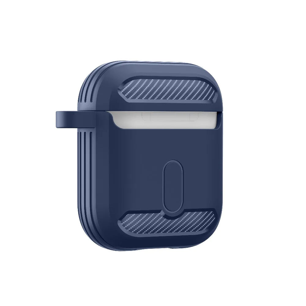 Coque Techsuit Carbon pour Apple AirPods Gen 2 / Gen 1, Rose