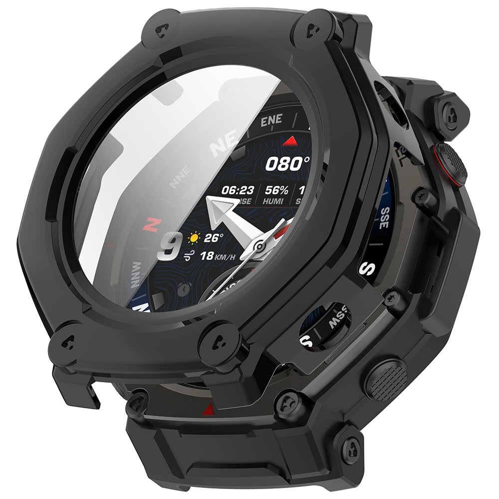 Étui Techsuit Defense360 Pro pour Amazfit T-Rex 3 Pro 48mm, Noir