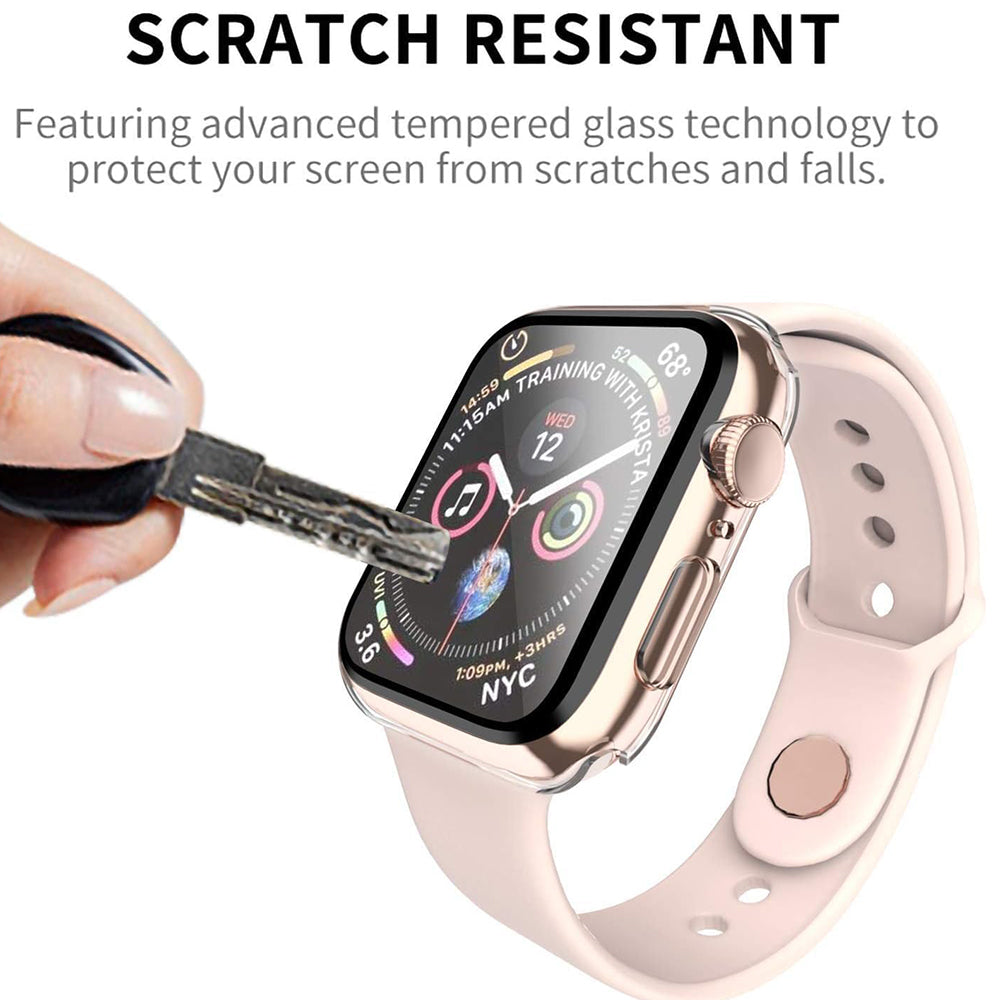 Coque Techsuit Defense360 Pro pour Apple Watch 38mm Series, Transparente