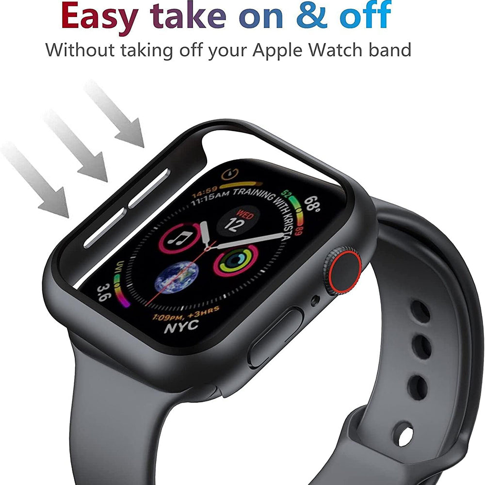 Coque Techsuit Defense360 Pro pour Apple Watch 40mm Series, Noire