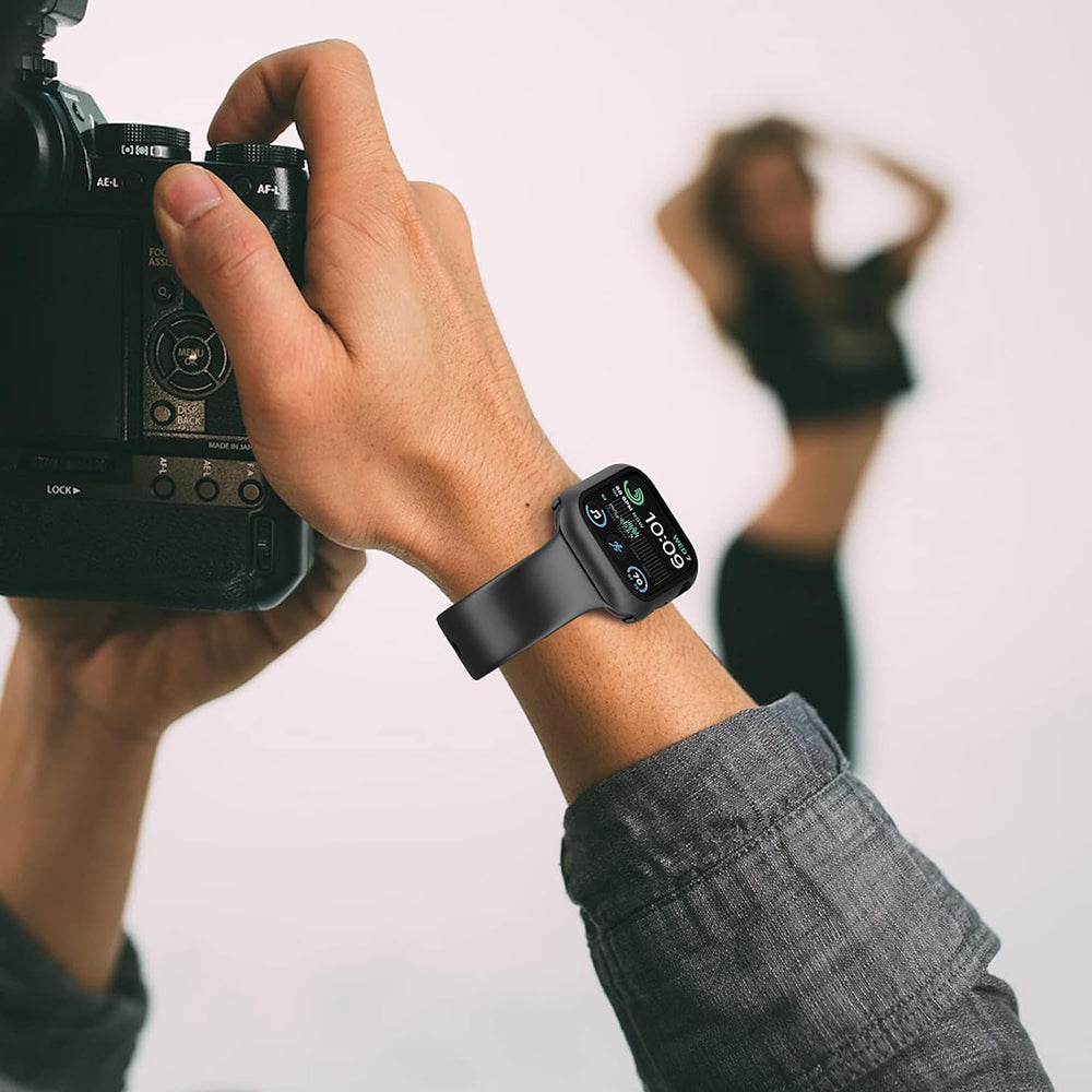 Coque Techsuit Defense360 Pro pour Apple Watch 40mm Series, Noire