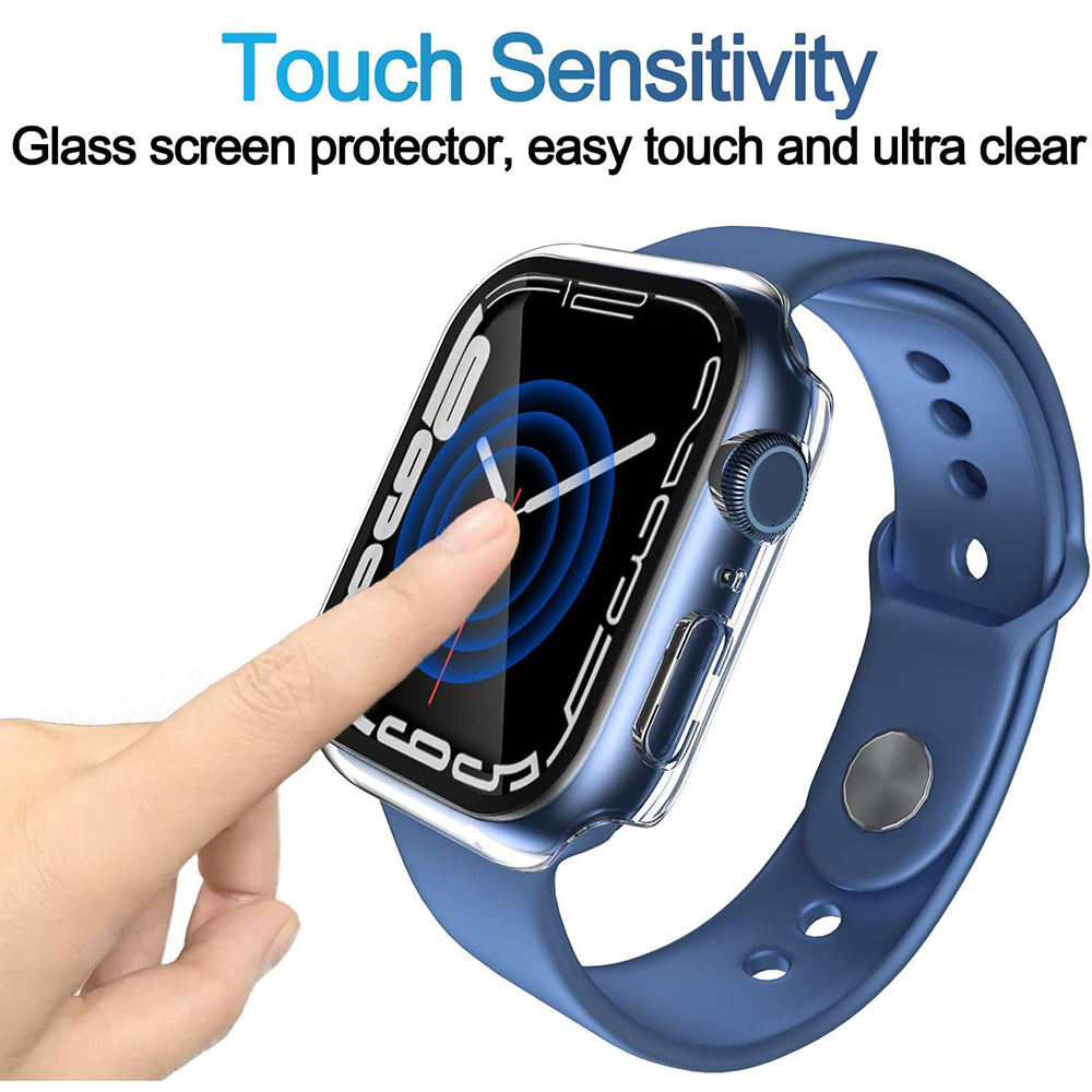 Coque Techsuit Defense360 Pro pour Apple Watch 7 41mm Series, Transparente