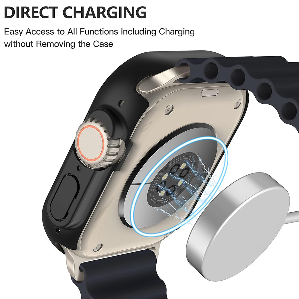 Coque Techsuit Defense360 Pro pour Apple Watch Ultra Series, Noire