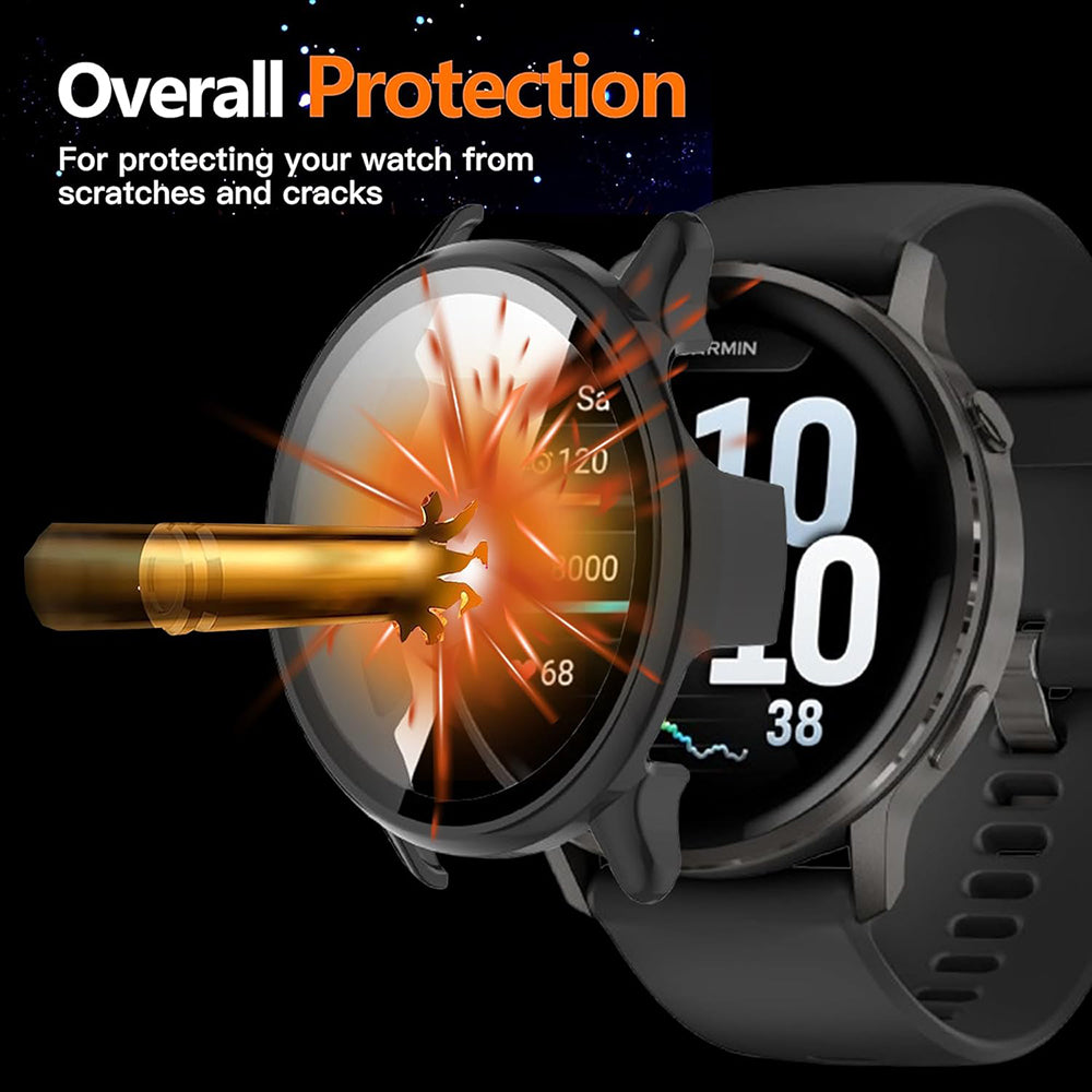Étui Techsuit Defense360 Pro pour Garmin Venu 4 45mm, Vert