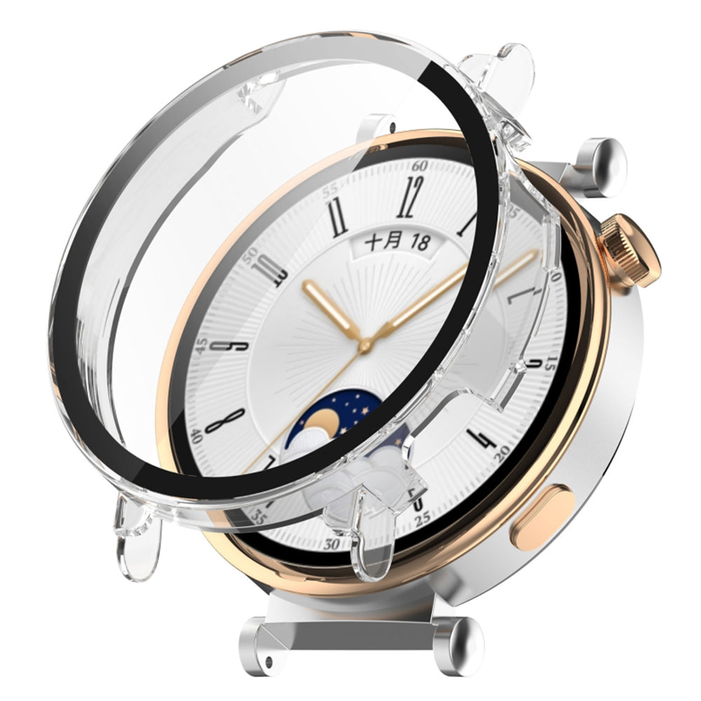 Coque Techsuit Defense360 Pro pour Huawei Watch GT 4 41mm, Transparente