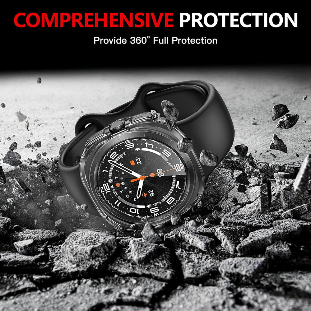 Coque Techsuit Defense360 Pro pour Samsung Galaxy Watch Ultra, Transparente