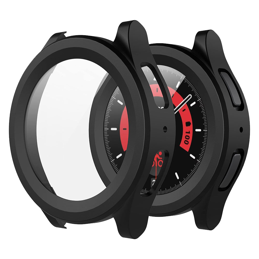Coque Techsuit Defense360 Pro pour Samsung Galaxy Watch5 Pro 45mm, Noire