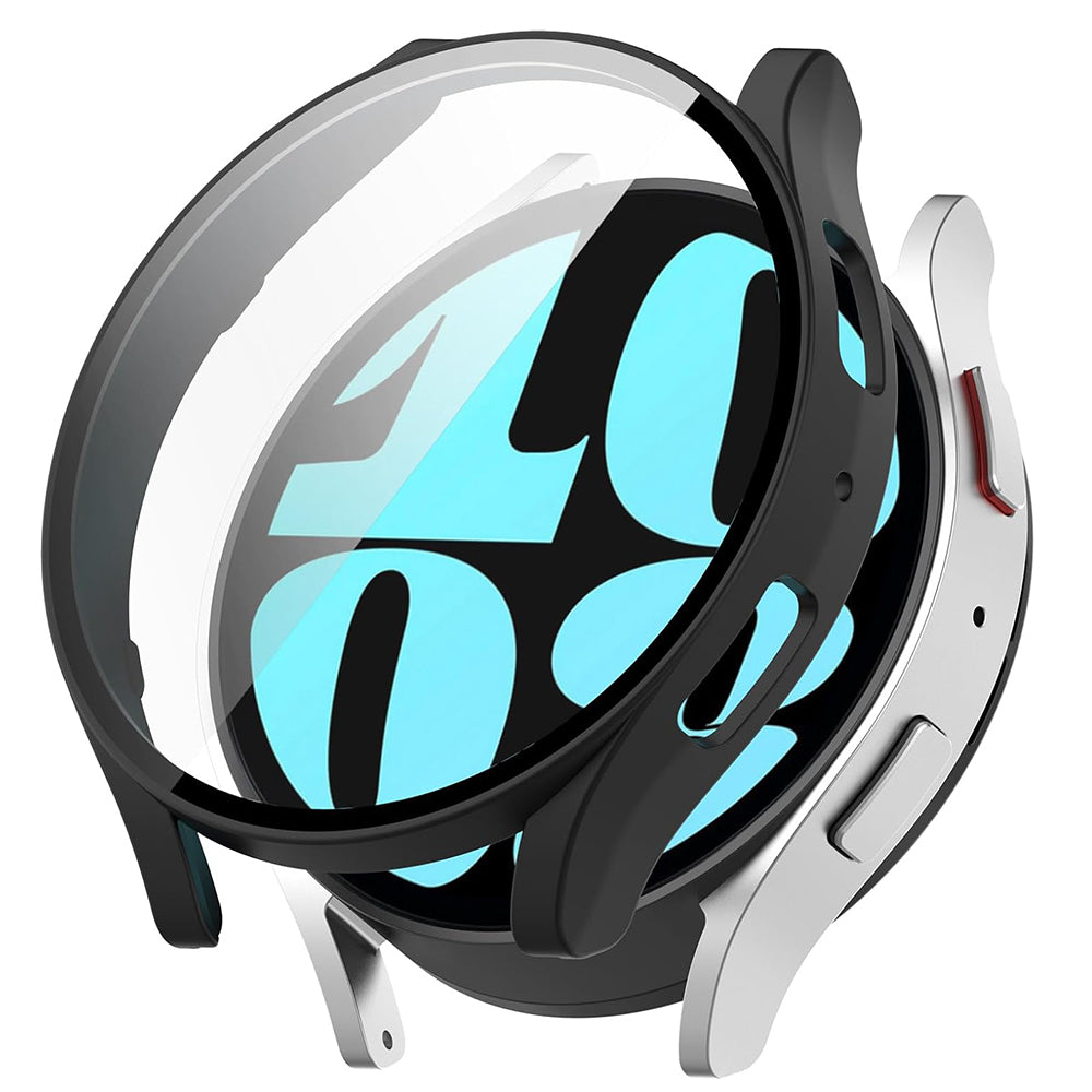 Coque Techsuit Defense360 Pro pour Samsung Galaxy Watch6 44mm, Noire