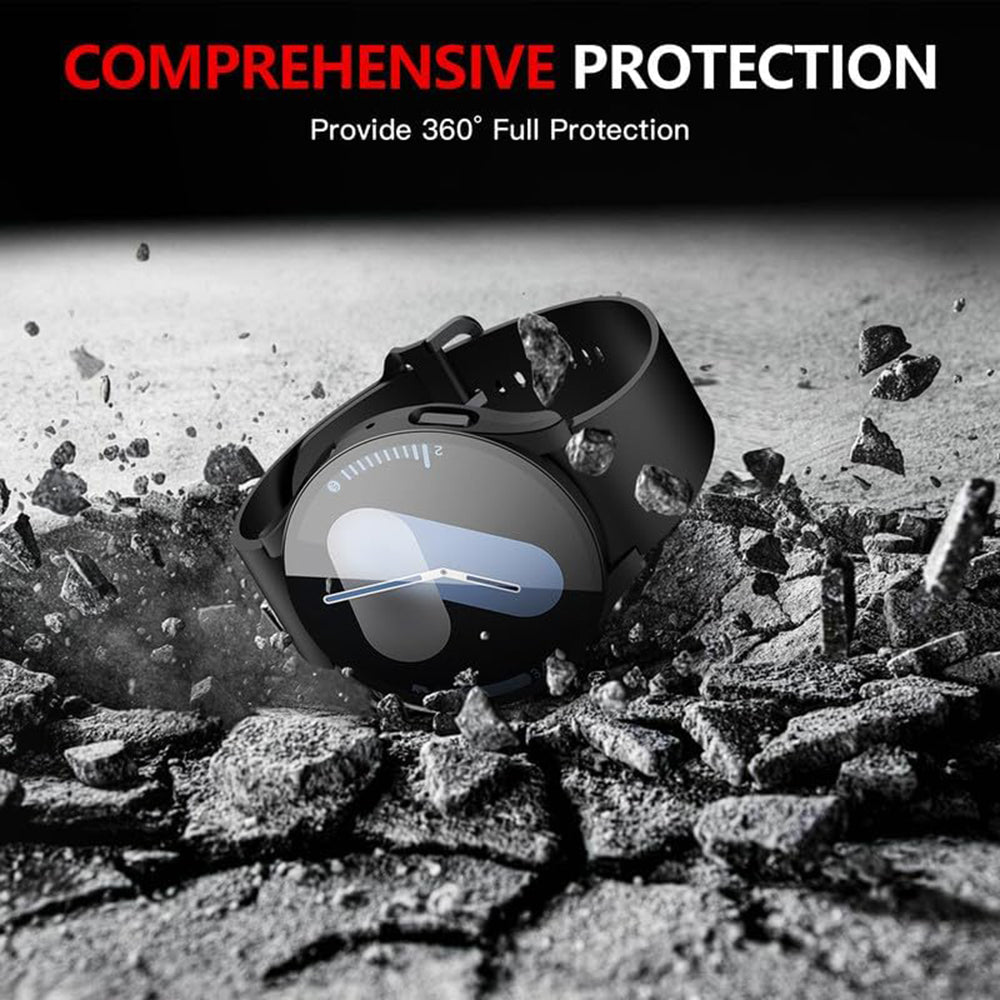 Coque Techsuit Defense360 Pro pour Samsung Galaxy Watch7 40mm, Noire