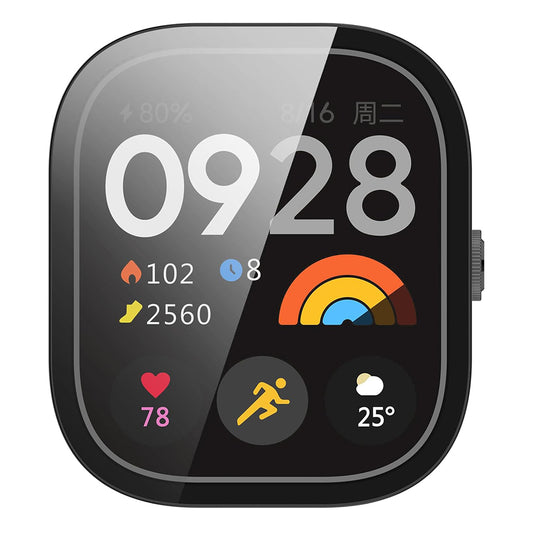 Coque Techsuit Defense360 Pro pour Xiaomi Redmi Watch 4, Noire