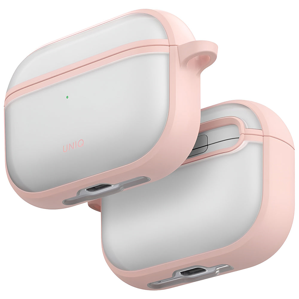 Étui UNIQ Veren pour Apple AirPods Pro 3, Rose