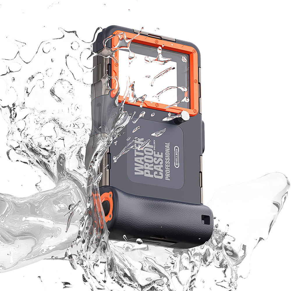Étui Universel Étanche pour Téléphone max. 6.8 pouces, ShellBox, Noir