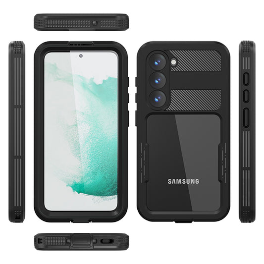 Coque étanche pour Samsung Galaxy S23 S911, ShellBox, Noire
