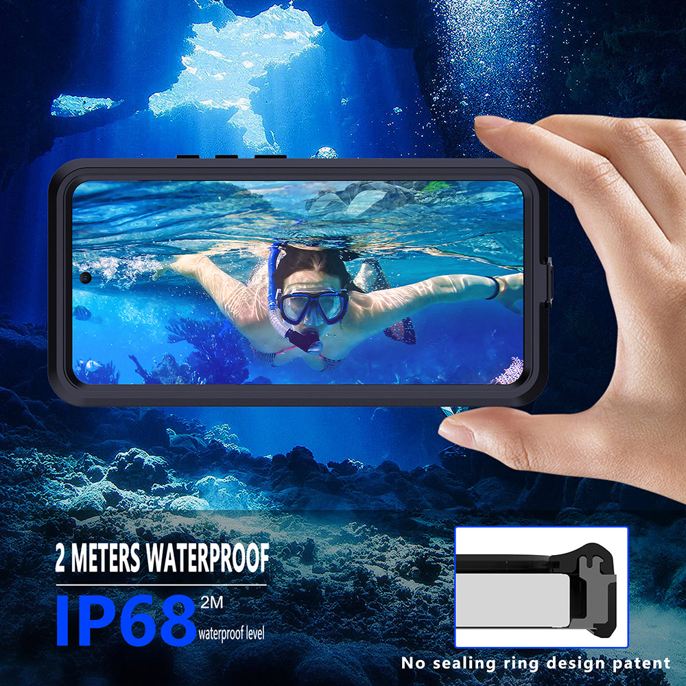 Coque étanche pour Xiaomi Poco X7 / Redmi Note 14 Pro 5G, ShellBox, Noire