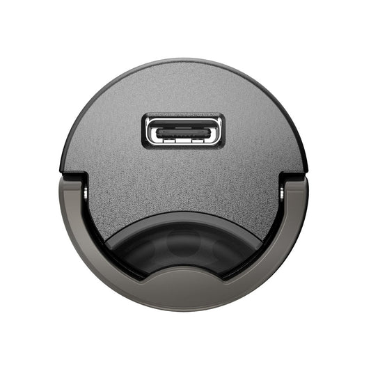 Chargeur de voiture Baseus Star Mini, 30W, 5A, 1 x USB-C, Gris VCHX-B0G