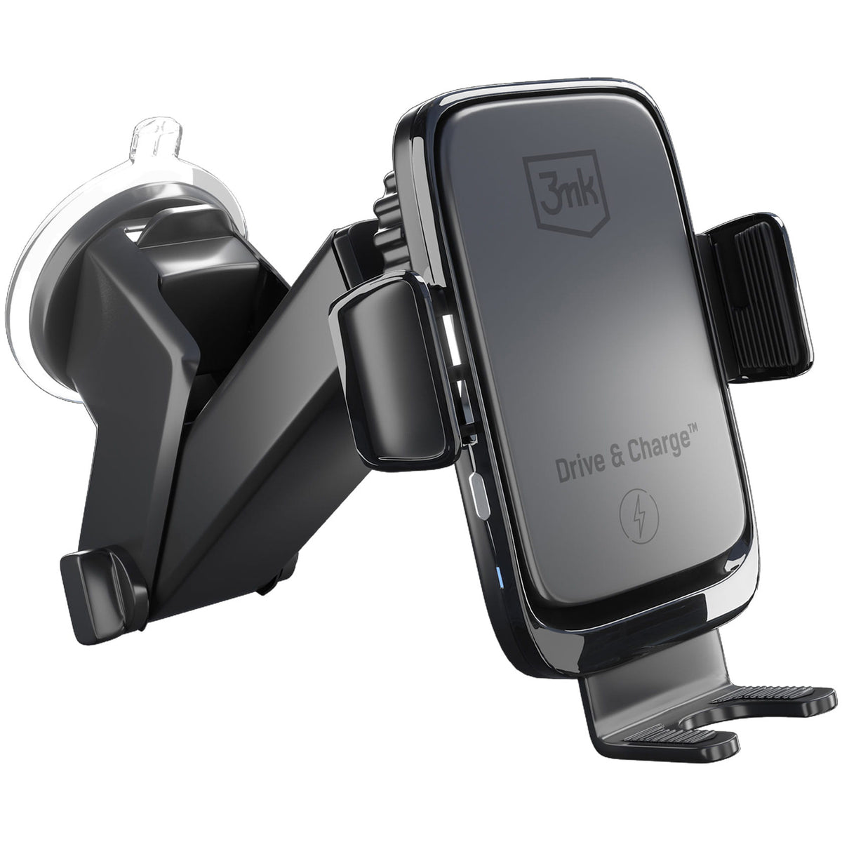 Chargeur Auto Sans Fil 3MK Drive&Charge, 15W, 1.67A, Noir