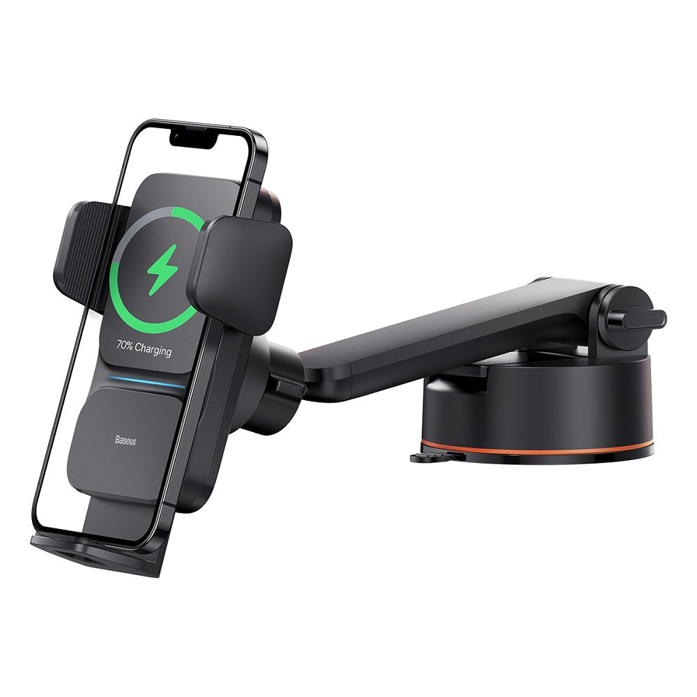 Chargeur Auto Sans Fil Baseus Wisdom Dash, 15W, 1.67A, Noir CGZX000101