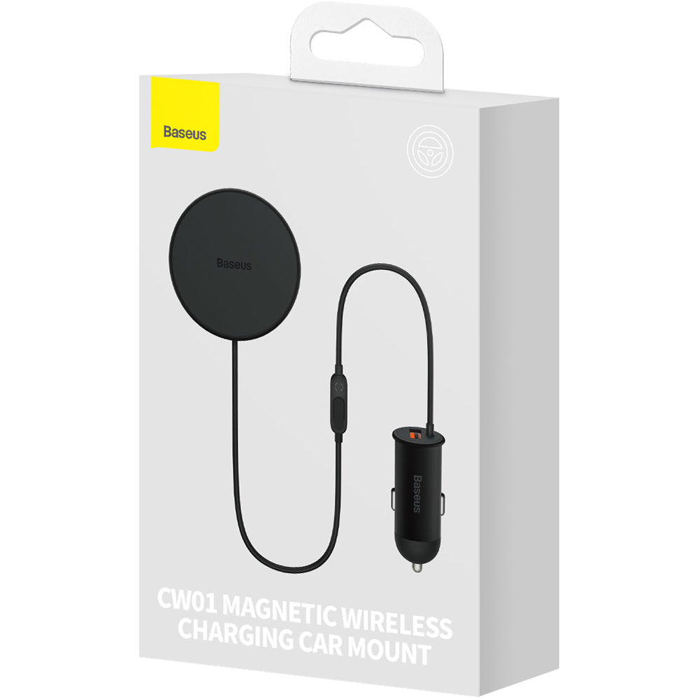 Chargeur Auto Sans Fil Baseus CW01, 40W, 3A, Noir C40141000111-01