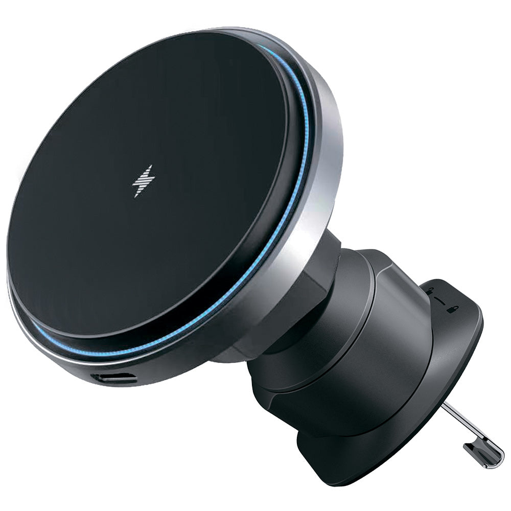 Chargeur Auto Sans Fil Proove Magic Circle Pro, 15W, 1.67A, Noir WHMP15010001