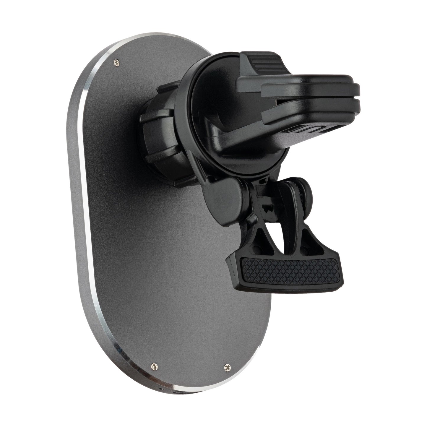 Chargeur Auto Sans Fil Qualo QTUS-K-15-07, 15W, 1.67A, Gris