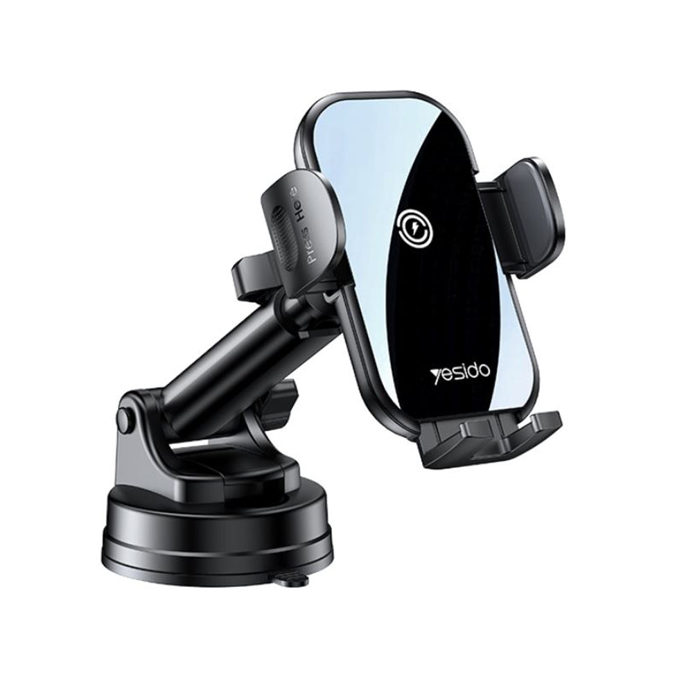 Chargeur Auto Sans Fil Yesido C197, 15W, 1.67A, Noir