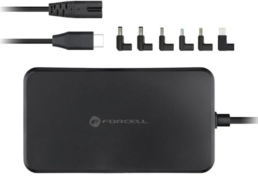 Chargeur Forcell F-Energy E856, 65W, Noir