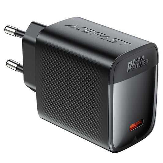 Chargeur réseau Acefast A112, 45W, 3A, 1 x USB-C, Noir