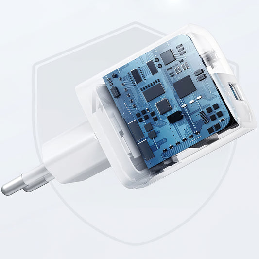 Chargeur réseau Anker 323, 33W, 3A, 1 x USB-A - 1 x USB-C, blanc A2331G21