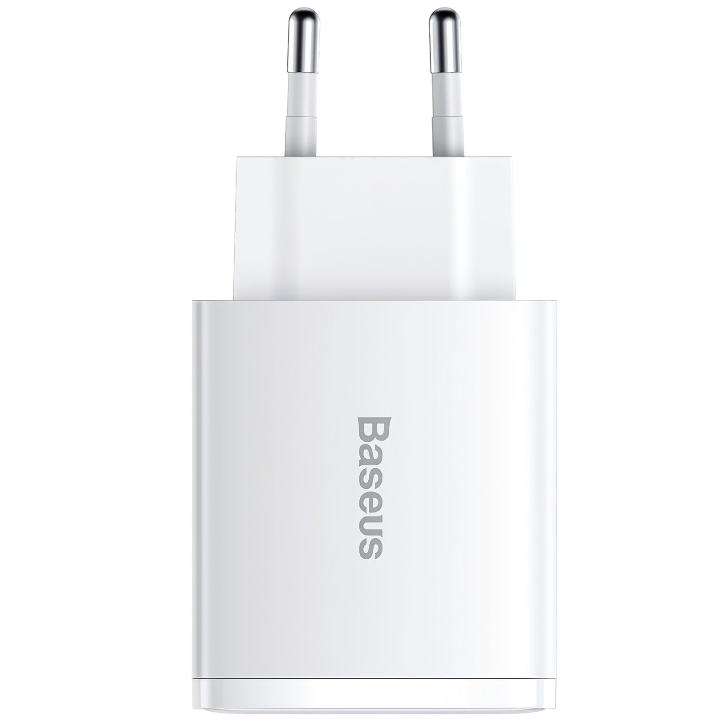 Chargeur réseau Baseus Compact, 30W, 1 x USB-C - 2 x USB-A, blanc CCXJ-E02
