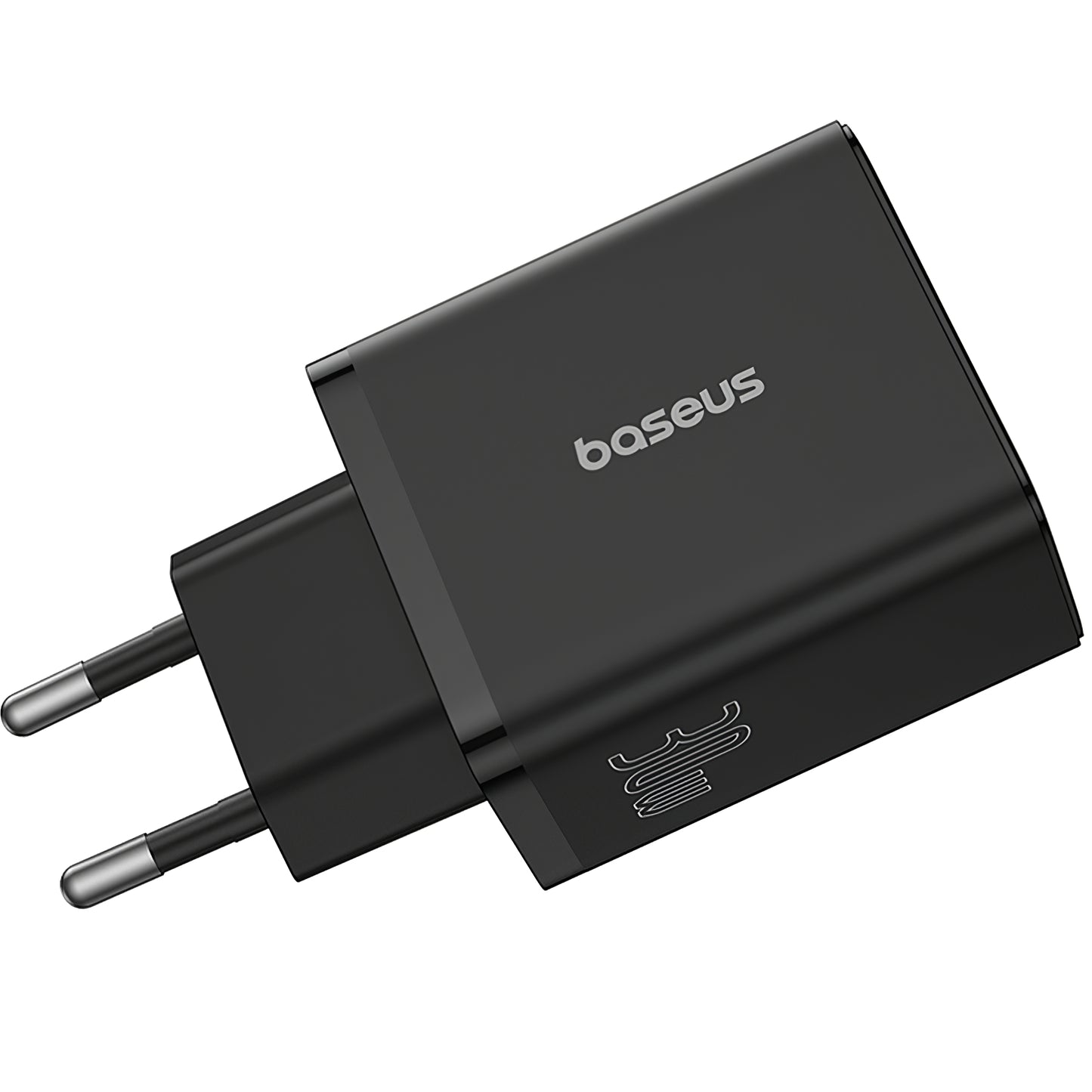 Chargeur réseau Baseus Cube, 30W, 3A, 1 x USB-C - 2 x USB-A, Noir P10111402113113-00