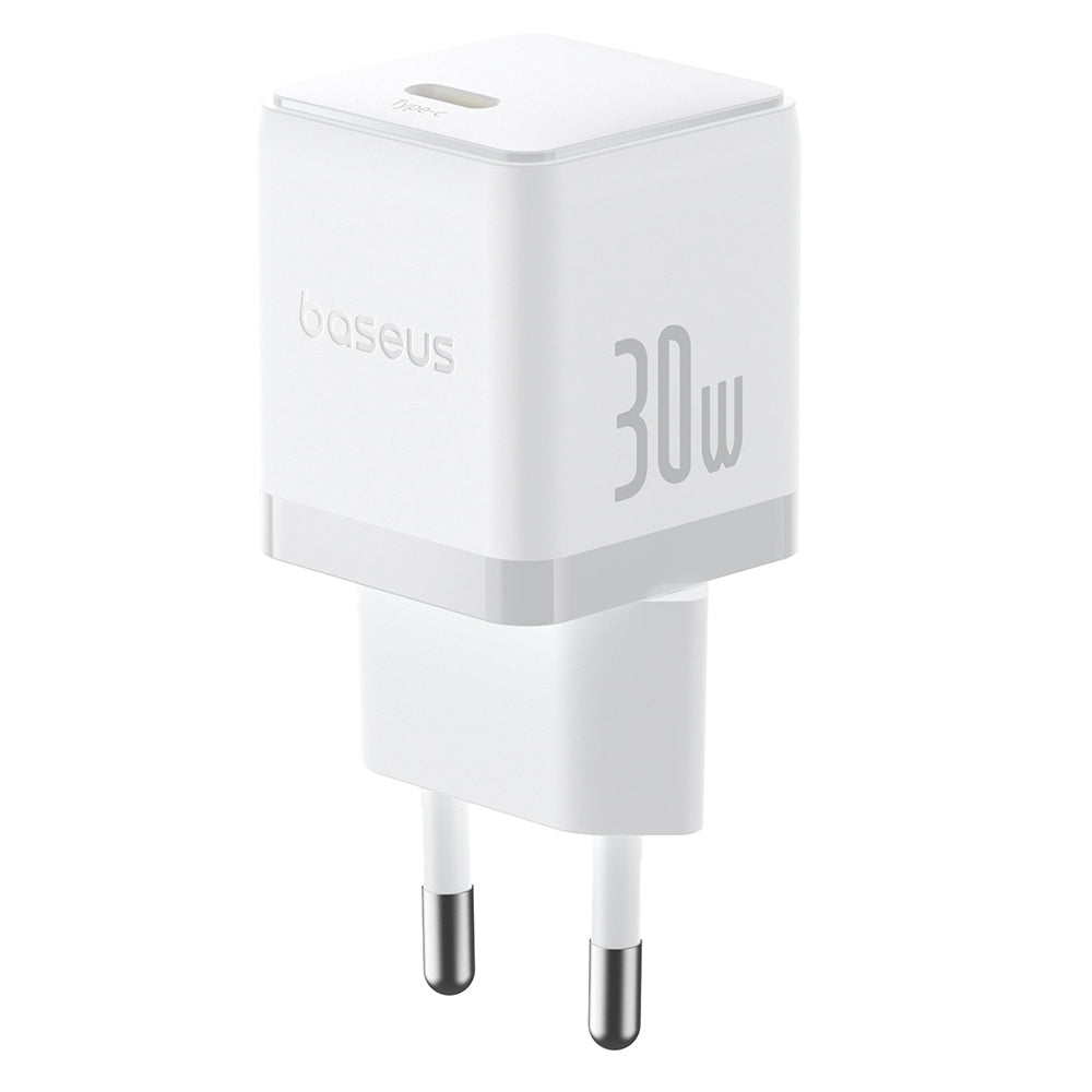 Chargeur Réseau Baseus Palm, 30W, 3A, 1 x USB-C, Blanc P10111605213-00