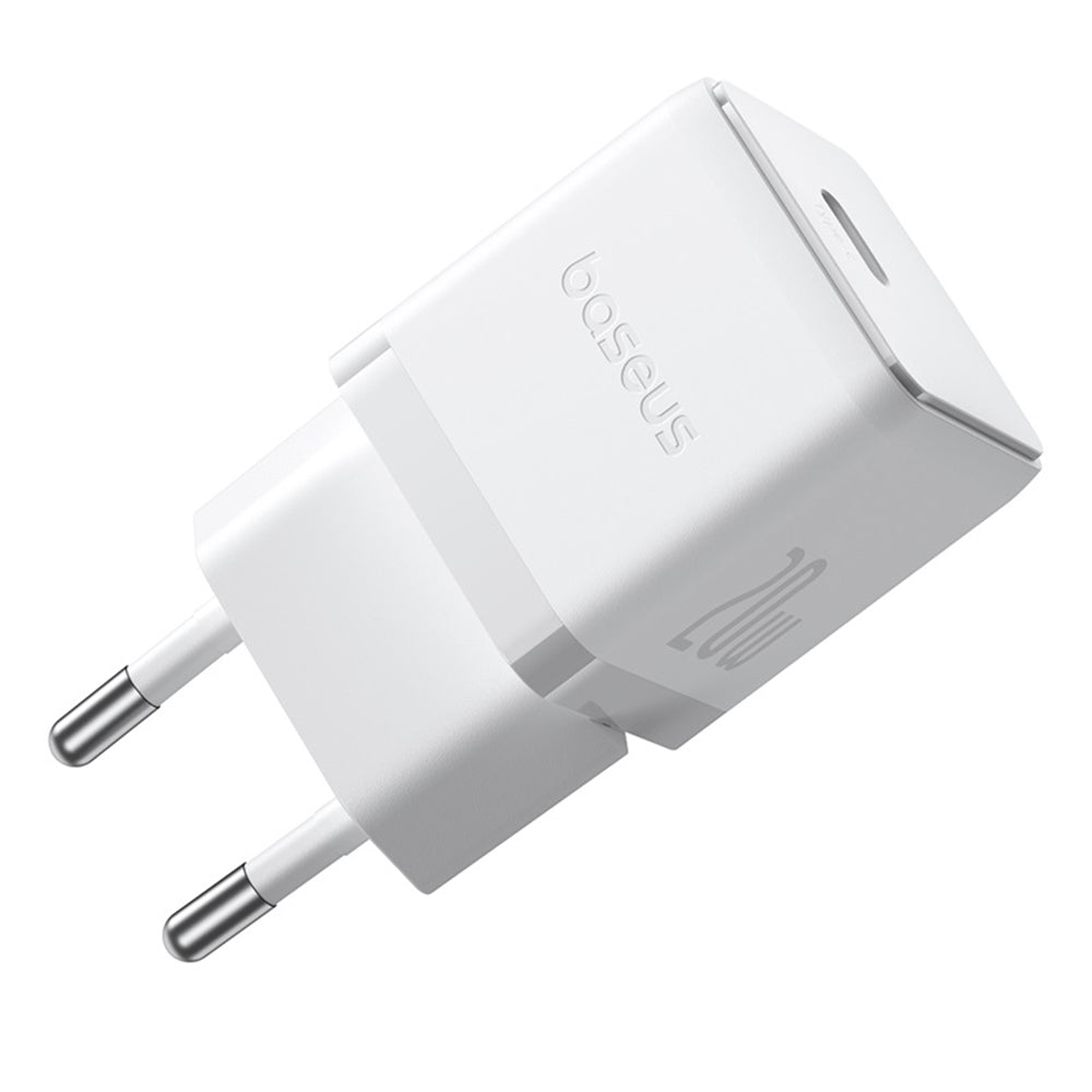 Chargeur Réseau Baseus Palm, 20W, 3A, 1 x USB-C, Blanc P10111602213-00