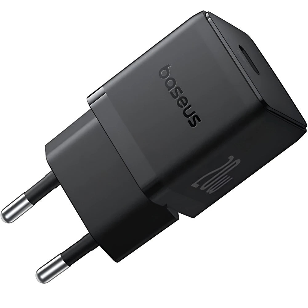 Chargeur Réseau Baseus Palm, 20W, 3A, 1 x USB-C, Noir P10111602113-00