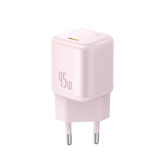 Chargeur Réseau Baseus PicoGo, 45W, 3A, 1 x USB-C, Rose P10176800413-00