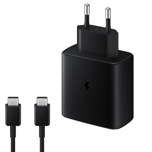 Samsung EP-TA845 + DA705BBE, 45W, 4.05A, 1 x USB-C, Noir