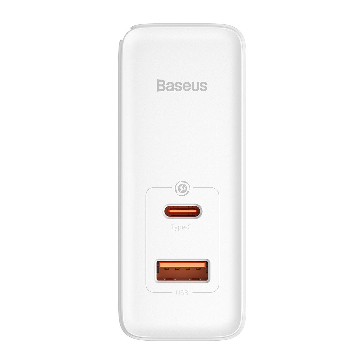 Chargeur Réseau avec Câble USB-C Baseus GaN5 Pro, 100W, 3A, 1 x USB-A - 1 x USB-C, Blanc CCGP090202