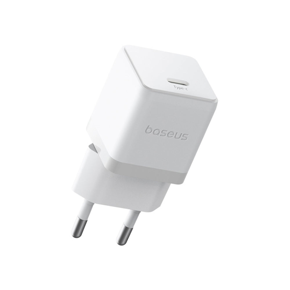 Chargeur Réseau avec Câble USB-C Baseus Palm, 30W, 3A, 1 x USB-C, Blanc P10111605213-01