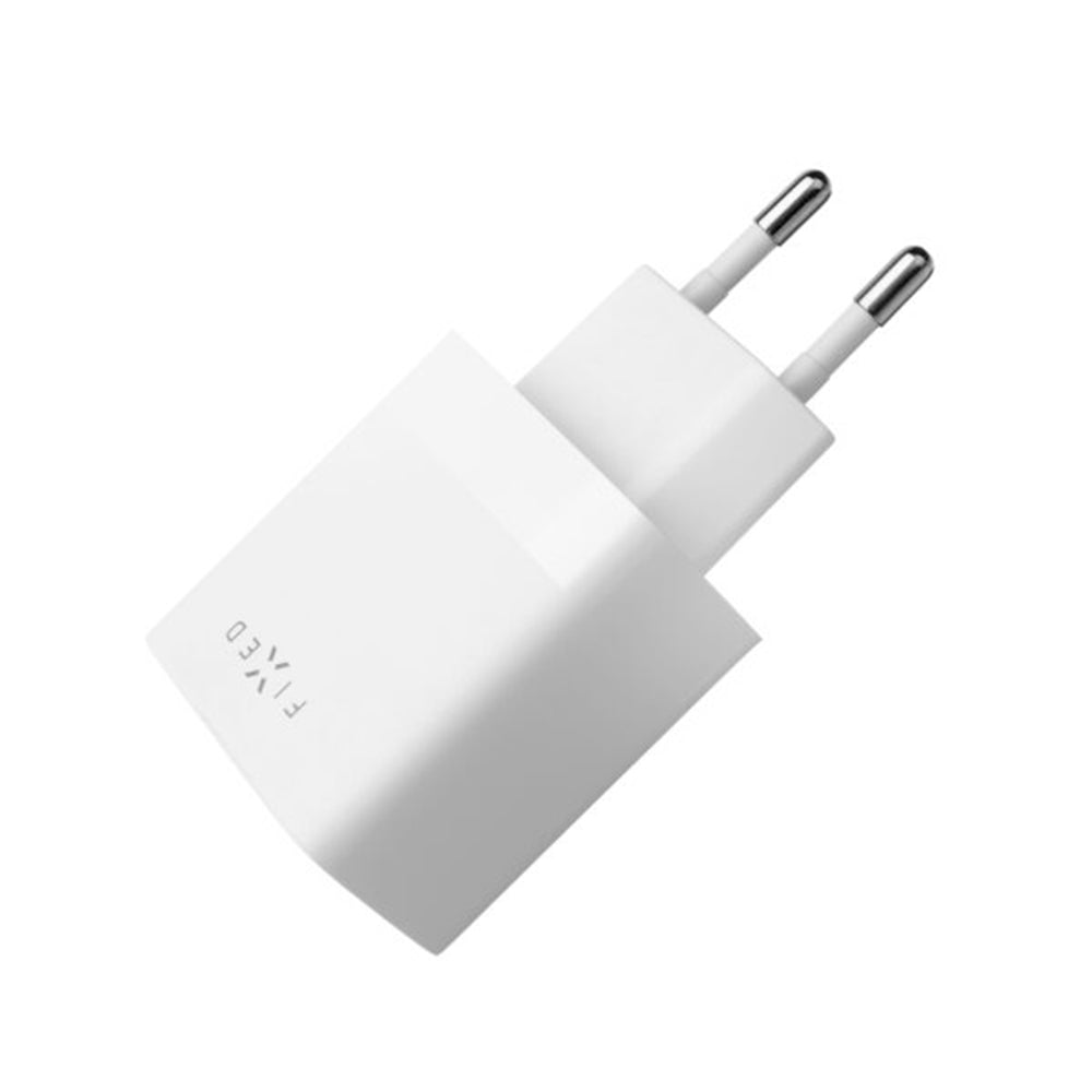 Chargeur Réseau Fixed, 17W, 3A, 2 x USB-A, Blanc