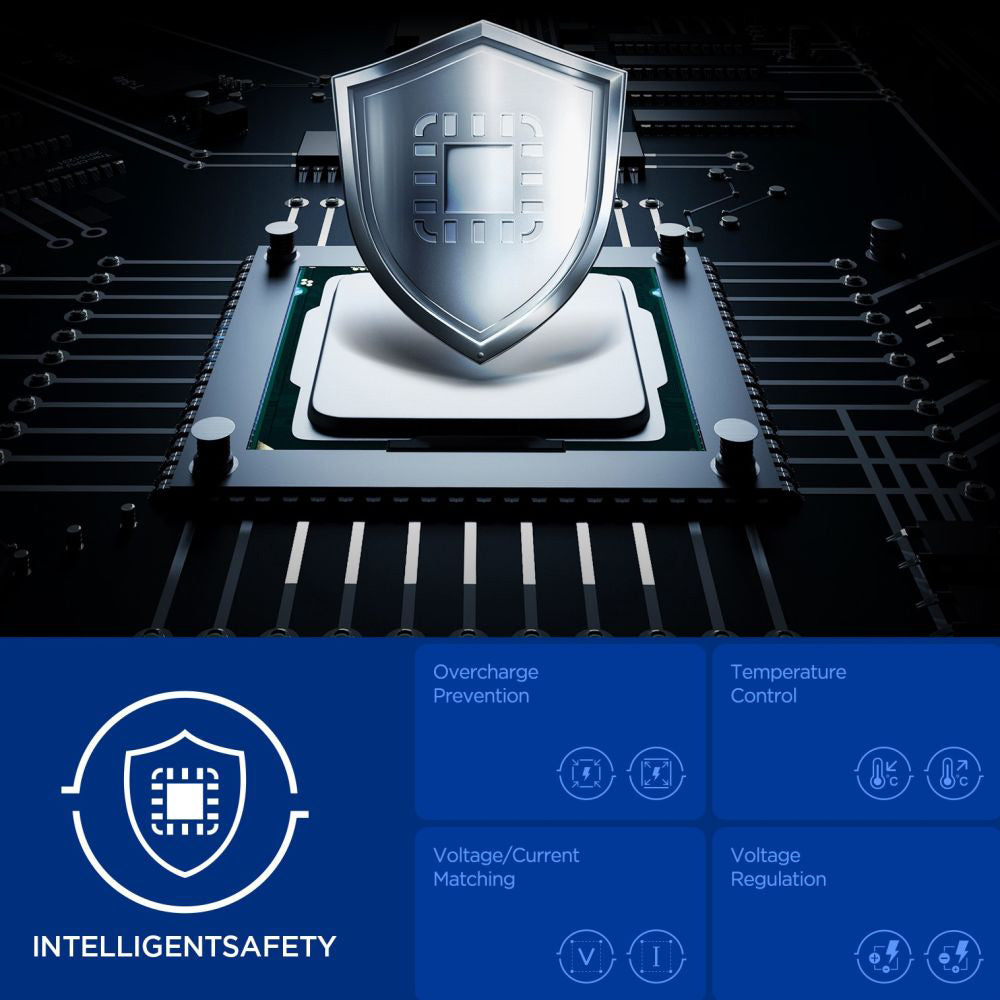 Chargeur Réseau Spigen Essential, 20W, 3A, 1 x USB-A - 1 x USB-C, Blanc