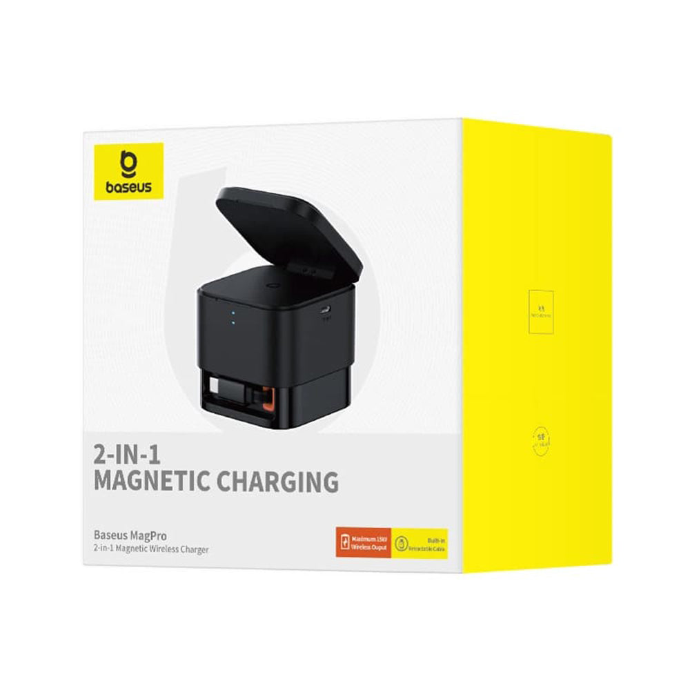 Chargeur Réseau Sans Fil Baseus MagPro, 25W, 1.67A, 1 x USB-C, Noir P10264100123-00