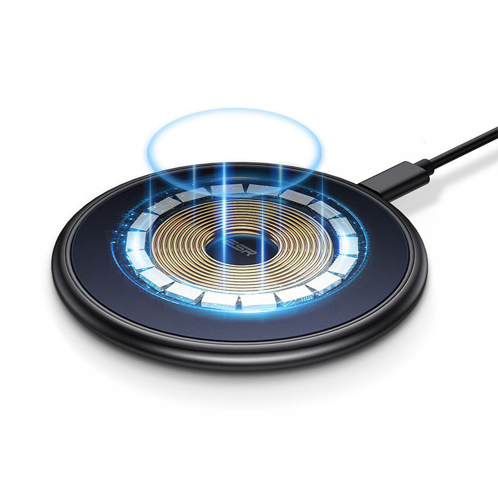 Chargeur Réseau Sans Fil ESR Halolock, 10W, 1.1A, Bleu