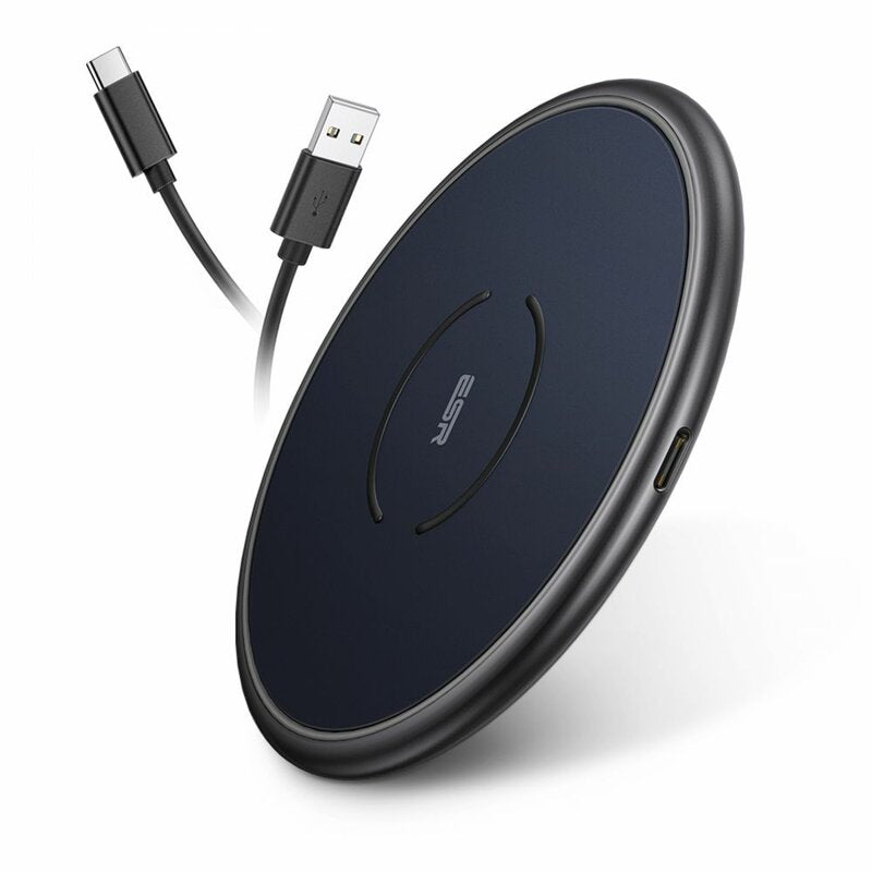 Chargeur Réseau Sans Fil ESR Halolock, 10W, 1.1A, Bleu