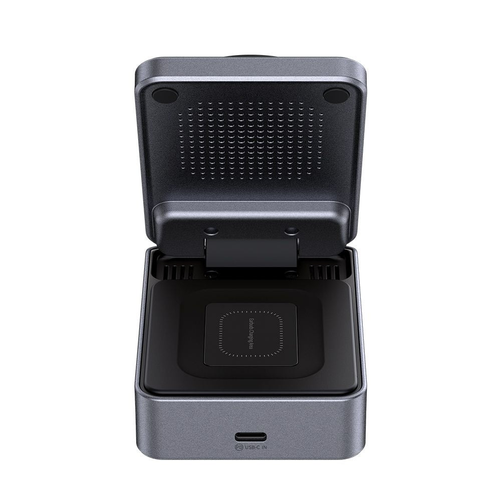 Chargeur Réseau Sans Fil McDodo CH-5192 3en1, 22.5W, 1.67A, Gris