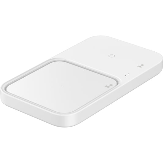 Chargeur réseau sans fil Samsung Duo, 15W, 1,67A, blanc EP-P5400BWEGEU