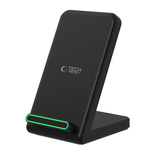Chargeur réseau sans fil Tech-Protect QI15W-A40, 15W, 1,67A, noir